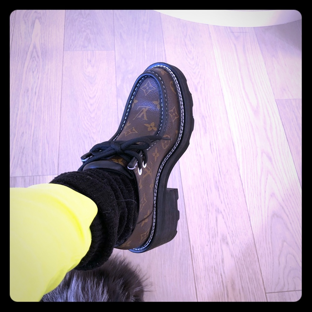 Louis Vuitton platform shoes